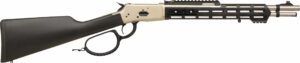 GForce Arms Huckleberry LTAC357 lever-action rifle 16.5-inch threaded barrel nickel finish