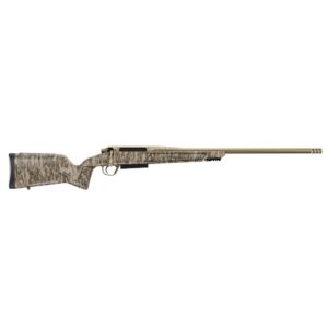 Christensen Arms Evoke rifle in Mossy Oak Bottomland camo, .308 Win, Flat Dark Earth Cerakote