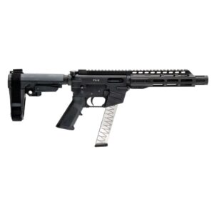 Freedom Ordnance FX-9P8S FX-9 9mm 8in pistol SBA3 brace black