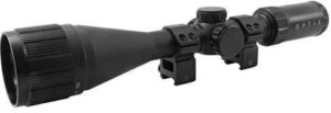 BSA Optix 4.5-18x44 AO illuminated rifle scope with BDC-8 reticle, black matte