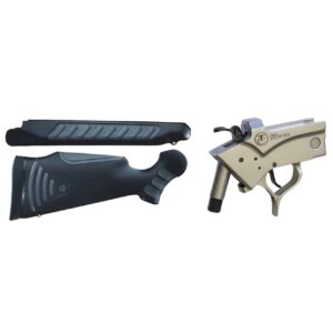 Thompson Center Encore ProHunter stainless rifle frame with Black FlexTech stock