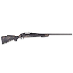 Weatherby Vanguard Black Hills .300 Win Mag 24 inch threaded barrel bolt-action rifle black green tan stock