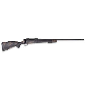 Weatherby Vanguard Black Hills 7mm PRC 24in threaded rifle matte blue with black green tan stock