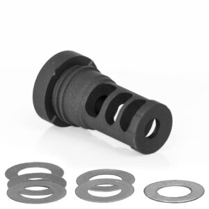 Yankee Hill Machine YHM 30 LT(A) Phantom Q.D. muzzle brake 1/2-28 black Melonite