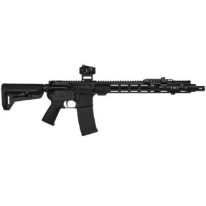 Shark Coast Tactical SCT15 Midnight bundle with Vortex Crossfire red dot, Magpul stock, and weapon light