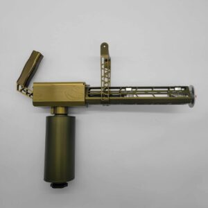 XM42-M Modular Anodized OD Green Flamethrower, ambidextrous configuration