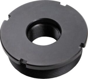 CMMG Defcan direct thread adapter black stainless steel 5/8-24