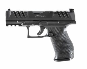 Walther PDP Compact 9mm 4-inch barrel CA-compliant pistol, black, two 10-round magazines