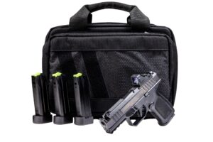 Rost Martin RM1C 9mm compact handgun bundle with Viridian RFX11 and four magazines