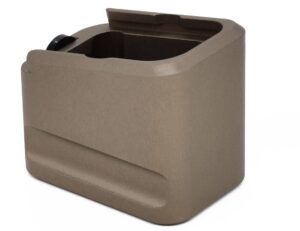 Warne MEG1954DE magazine extension Flat Dark Earth for Glock 19/23