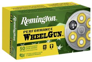 Remington Ammunition 22210 Performance WheelGun  32S&WLong 98gr Lead Round Nose 50 Per Box/10 Case