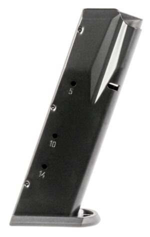 Mec-Gar MGWIT40LFAFC Tanfoglio 14rd 40 S&W, Fits Tanfoglio Witness Large Frame, Blued w/Anti-Friction Coating Carbon Steel