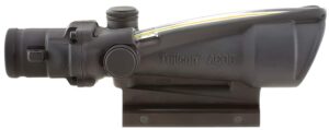 Trijicon ACOG 3.5x35 Matte Black with Amber Chevron BDC reticle