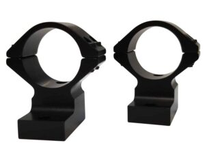 Talley 730336 Scope Mount/Ring Combo  Black Anodized Aluminum 30mm Tube Henry H009/H010/H014/H018/H024 Low Rings Lever Action 0 MOA