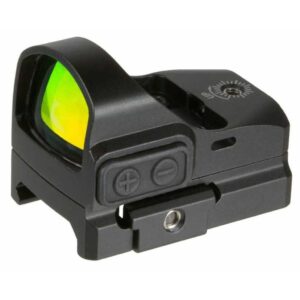 TRUGLO Tru-Tec Micro 3 MOA green dot reflex sight 23x17mm black with Picatinny mount