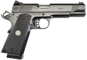 Wilson Combat CQBFS9 1911 full-size 9mm pistol with 5" barrel and Black Armor-Tuff finish