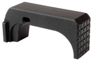 Shield Arms G43XEMRBLK Magazine Release  Ambidextrous Black Aluminum for Shield Arms S15 Gen 1/2 Mags in Glock 43X/48