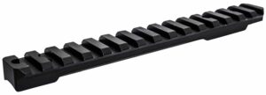 Talley PLM258749 Picatinny Rail  Black Anodized Aluminum Kimber 84L Long Action 20 MOA