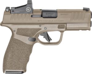 Springfield Hellcat Pro OSP 9mm FDE with Crimson Trace CT-1500 red dot
