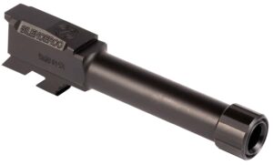 SilencerCo AC5049 threaded 416R stainless barrel for Glock 43/43X 9mm black nitride