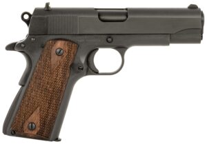 Tisas 1911A1 Tank Commander .45 ACP 4.25in Cerakote black fixed GI-style sights