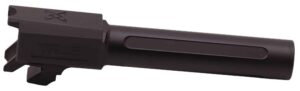 True Precision Inc TPSHCPBXBL Springfield  9mm Luger 3.70" Fluted Black Nitride Stainless Steel, Fits Springfield Hellcat Pro