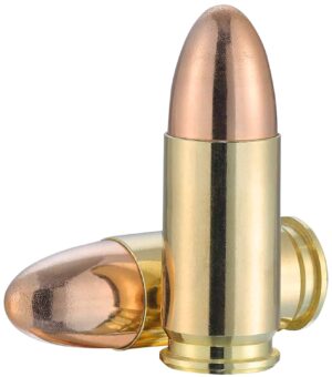 Norma Ammunition 801906402  Subsonic 9mm 147gr Full Metal Jacket 50 Per Box/20 Case