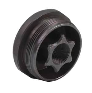 JK Armament JK155HDM28 HD Thread Mount 1/2x28 Cerakote Black