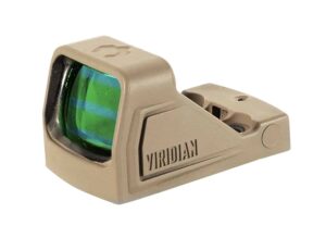Viridian RFX11 1x16 micro green dot reflex sight in Flat Dark Earth