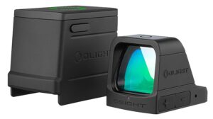 OSIGHTGN 1x 3 MOA green dot reflex sight in matte black
