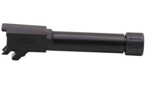 True Precision Inc TPP365DBXTBL Sig Duty 9mm Luger 3.10" Threaded Black DLC Stainless Steel, Fits Sig P365/P365 SAS/P365X