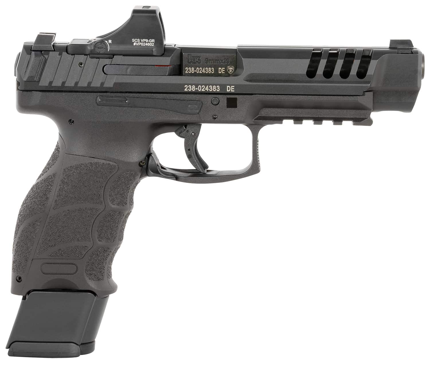 H&K VP9L OE 9mm | 5in Long Slide | 15rd | 81001159