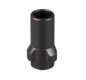 SilencerCo AC2602 3-lug muzzle device M13.5x1 LH 9mm