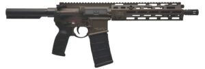 Heckler & Koch MR556 A4 11in threaded barrel, M-LOK handguard, Patriot Brown Picatinny rail