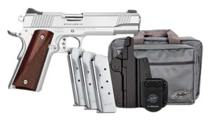 Kimber 1911 LW SS Rosewood Club .45 ACP 5-inch match-grade barrel stainless slide aluminum frame