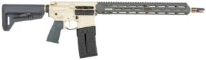 Q LLC Sugar Weasel 5.56 NATO rifle 16in clear anodized Cerakote gray and black
