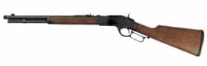 Taylors and Company TC73 9mm blued lever-action rifle with 18-inch barrel and walnut stock