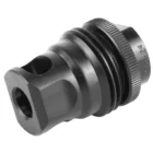 SilencerCo ASR Single-Port Muzzle Brake AC2627 black steel 5/8-24 .30 cal
