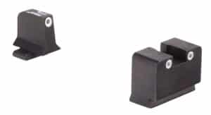 Trijicon 600921 Suppressor/Optic Height Sights  Green/Tritium White Outline Front Sight-Green/Tritium White Outline Rear Sight Springfield Armory XD/XD-M/XD Mod.2