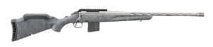 Ruger American Gen II 6.5 Grendel 20 inch Gray Splatter Threaded Fluted Barrel