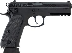 CZ-USA CZ 75 SP-01 Tactical 9mm 4.6 inch black ambidextrous decocker two 10-round magazines