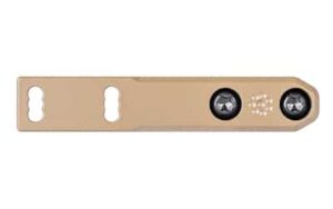 Arisaka Inline Scout Mount M-LOK FDE for Surefire Scout Lights, Flat Dark Earth
