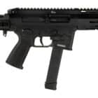 B&T SPC9 PDW G 9mm pistol with black polymer grip, left profile