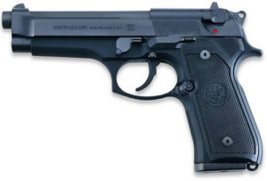 Beretta M9 J92M9A0 9mm 4.9 inch barrel black Bruniton full-size pistol