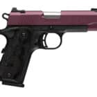 Browning 1911-380 Black Label Compact .380 ACP Black Cherry slide matte black frame