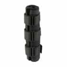 COLE-TAC Metal Python 6" black suppressor cover with metal buckles and BOA straps