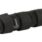 COLE-TAC Metal Python 6" black suppressor cover with metal buckles and BOA straps