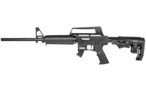 Derya TM22 Feather .22 LR 18in threaded barrel black anodized receiver adjustable polymer stock