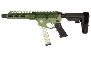 Freedom Ordnance FX9P8S-ODG 9mm pistol 8 inch Olive Drab Green SBA3 brace