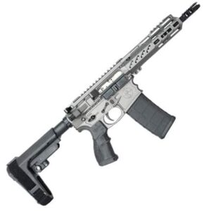 FosTech Raptor 7.5-inch pistol in gray, side view